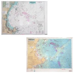 Captain Segull's Nautical Charts Cape Ann to Jeffreys Ledge Bathymetric